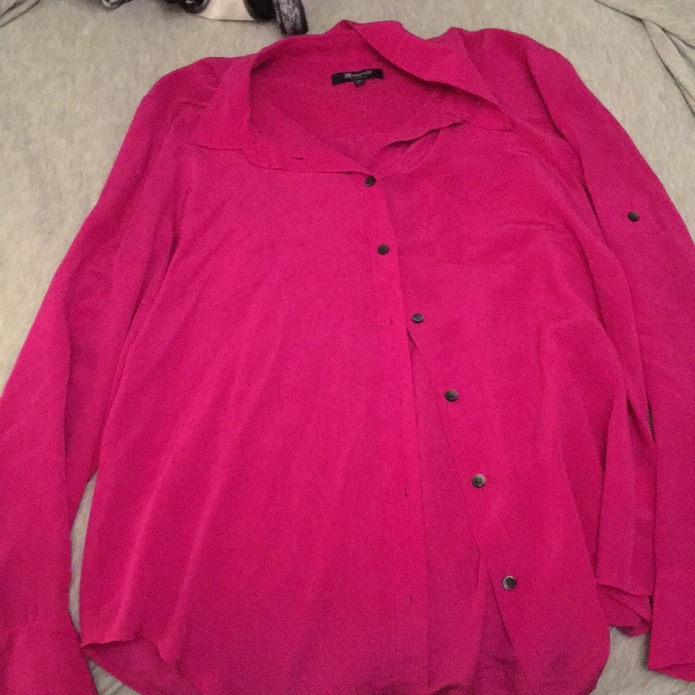 flowy formal blouse
